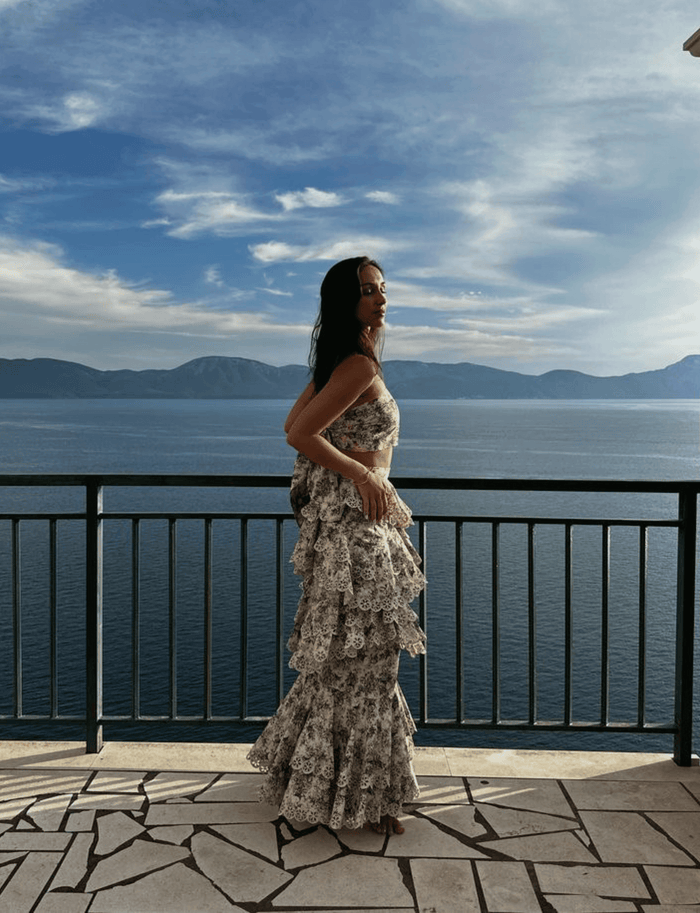 ALPINE MAXI SKIRT SET - FINAL SALE