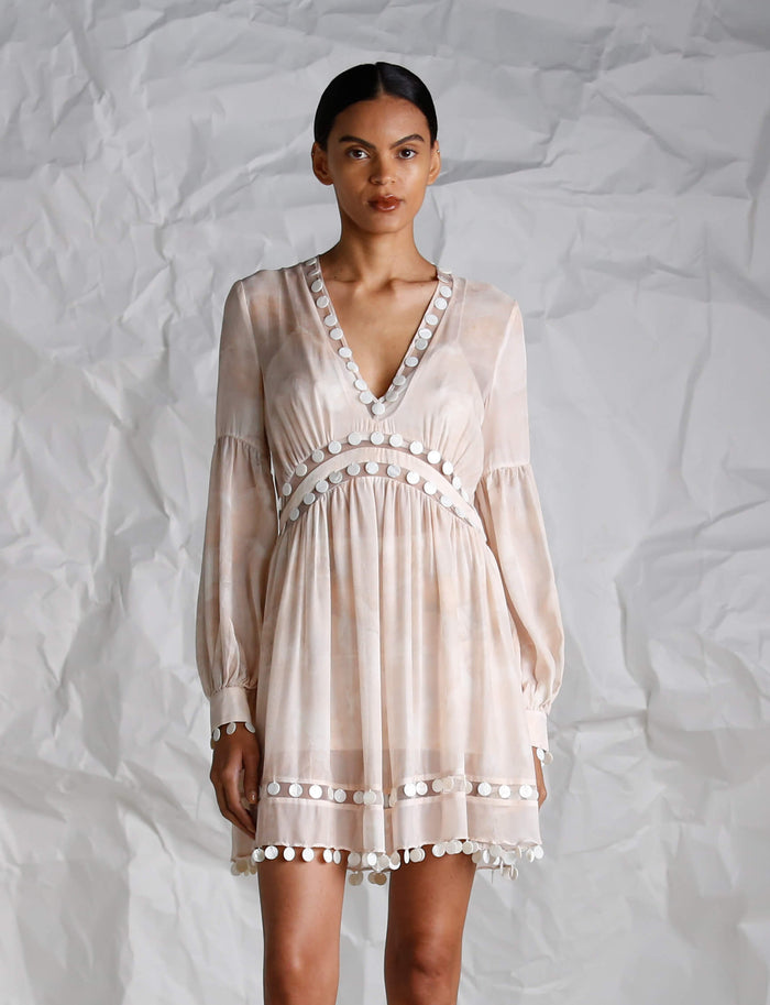【みみページ】aurora boutique Mini Dress Mink Pink Aurora Strappy Mini Dress – The Fizz Boutique