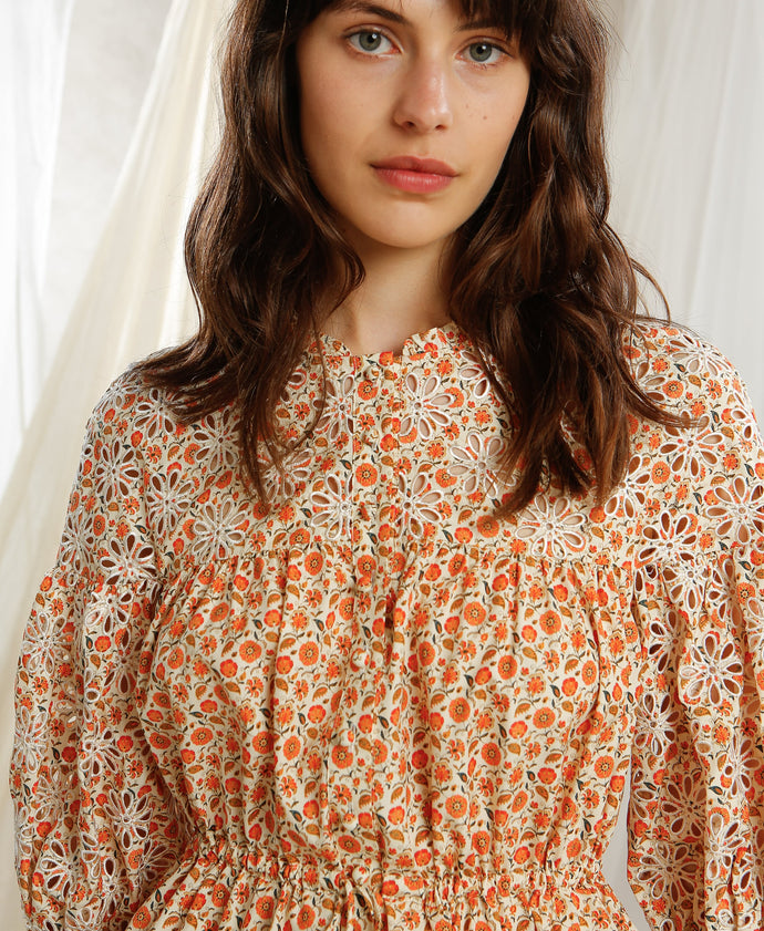 DESERT FLOWER BLOUSE - FINAL SALE