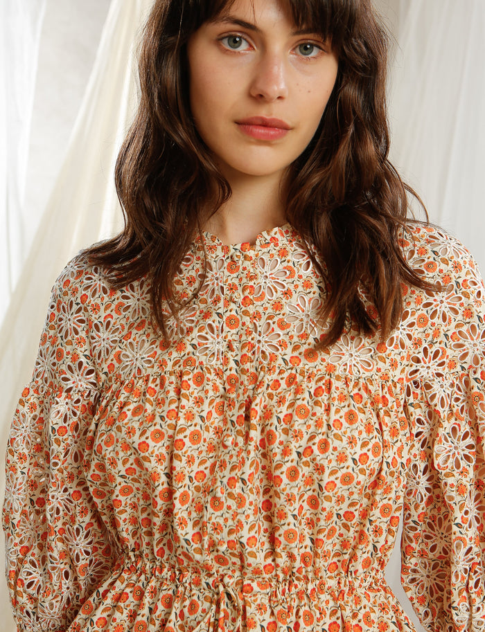 DESERT FLOWER BLOUSE - FINAL SALE