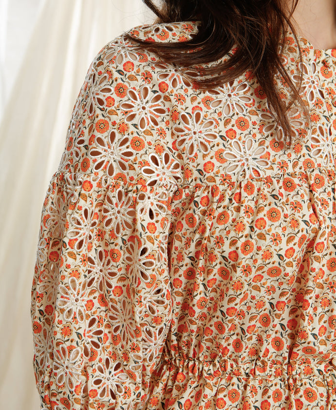 DESERT FLOWER BLOUSE - FINAL SALE