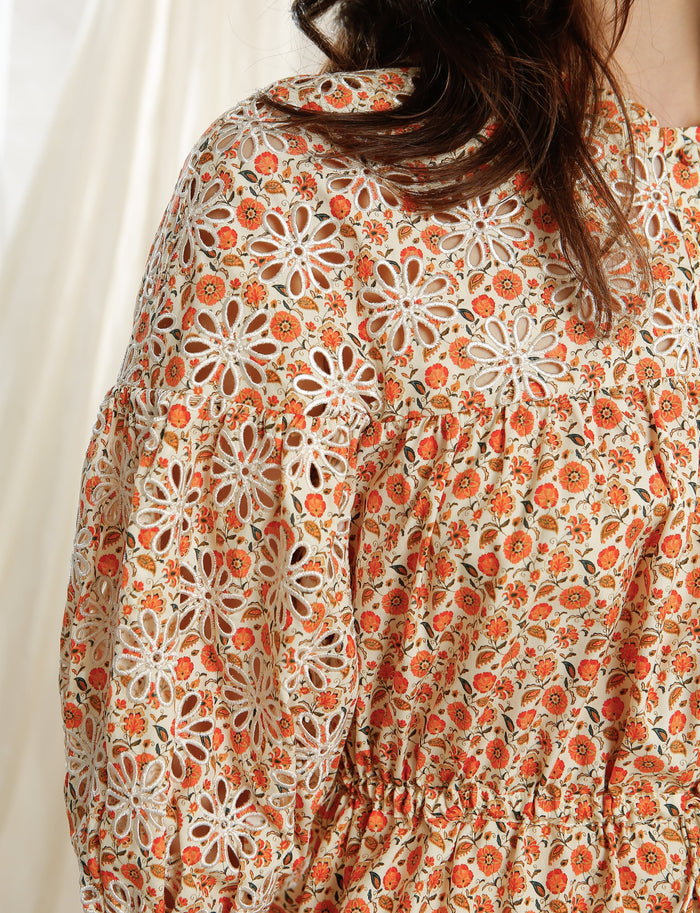 DESERT FLOWER BLOUSE - FINAL SALE