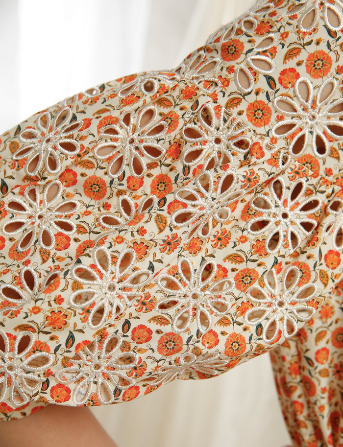 DESERT FLOWER BLOUSE - FINAL SALE