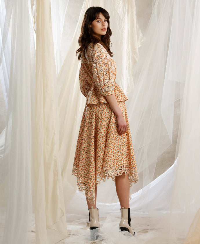 DESERT FLOWER BLOUSE - FINAL SALE