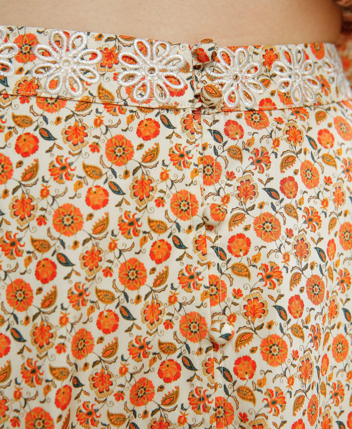 DESERT FLOWER SKIRT - FINAL SALE