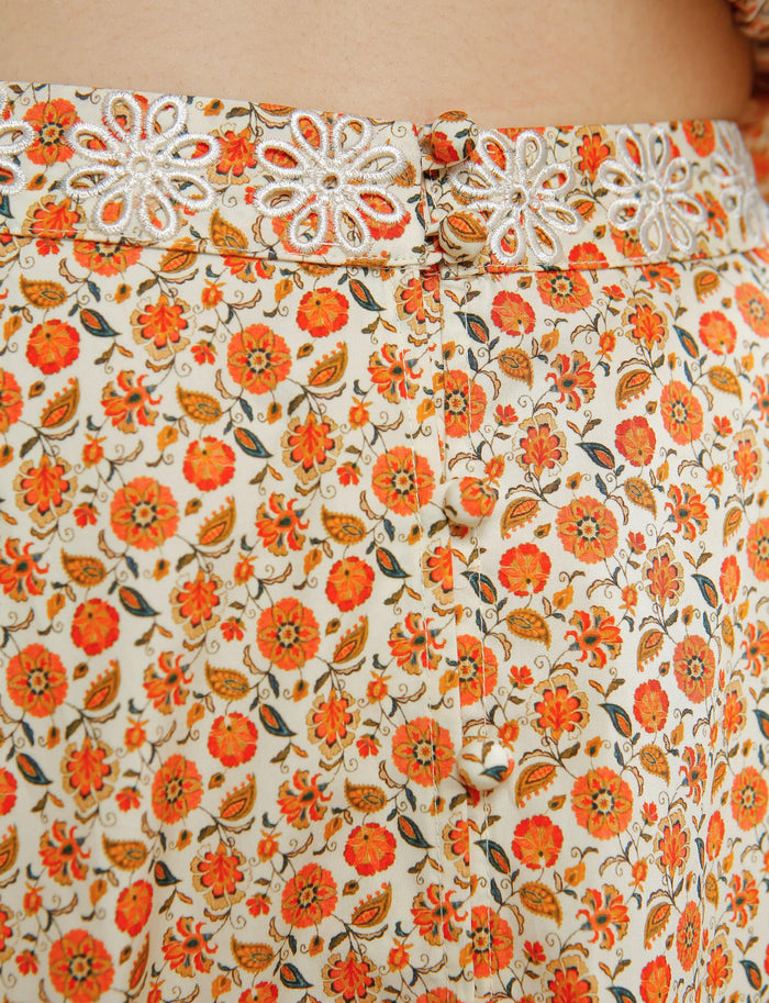 DESERT FLOWER SKIRT - FINAL SALE