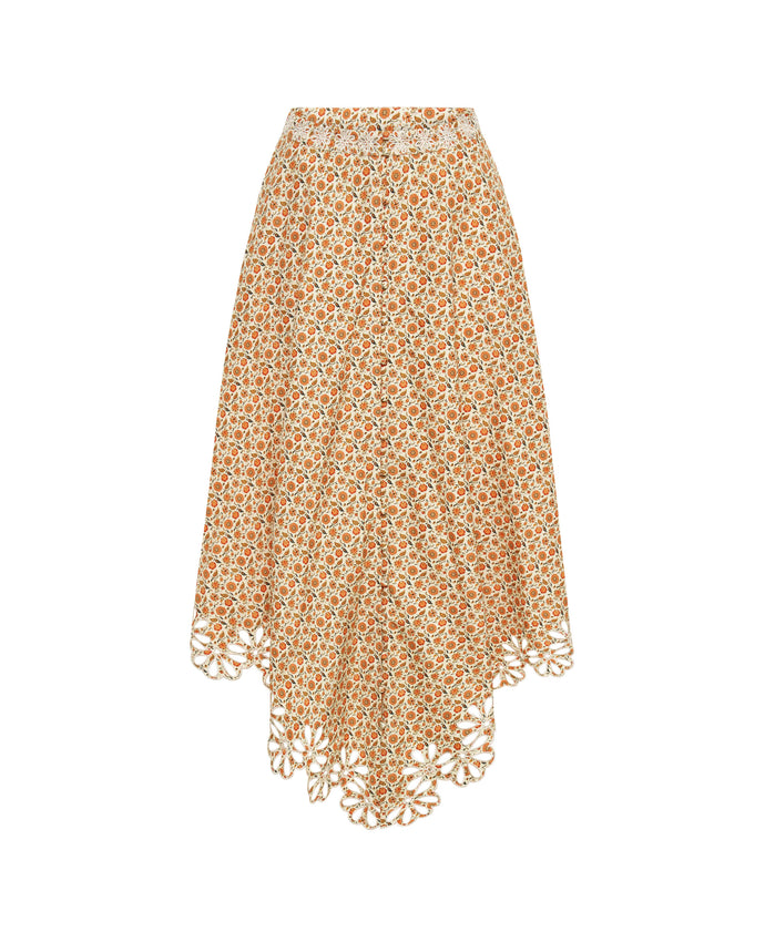 DESERT FLOWER SKIRT - FINAL SALE
