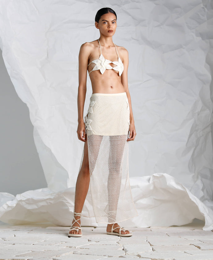 MONA SKIRT IVORY