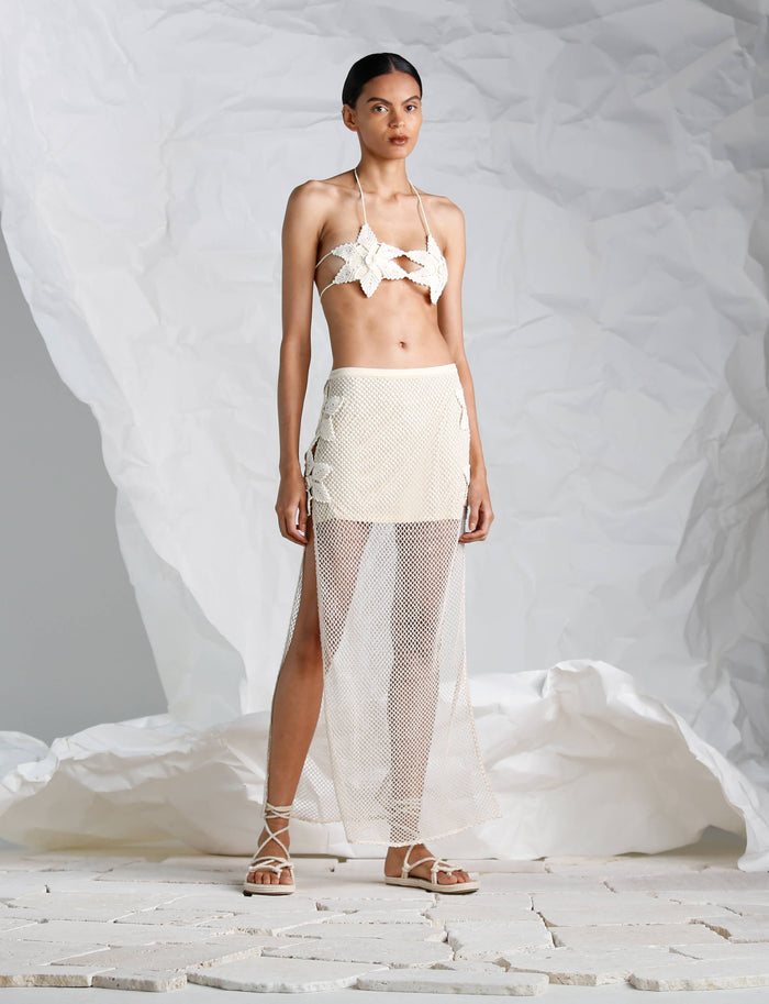 MONA SKIRT IVORY