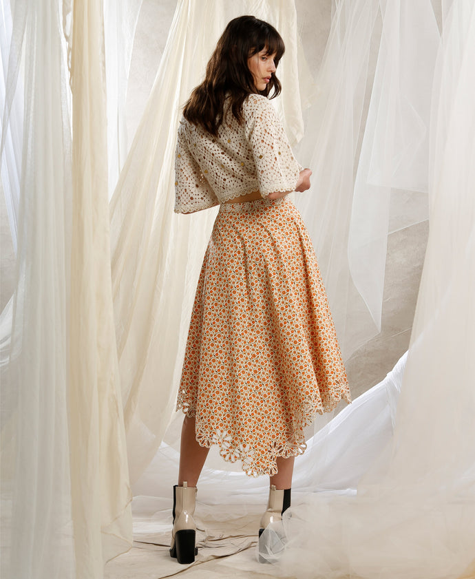 DESERT FLOWER SKIRT - FINAL SALE