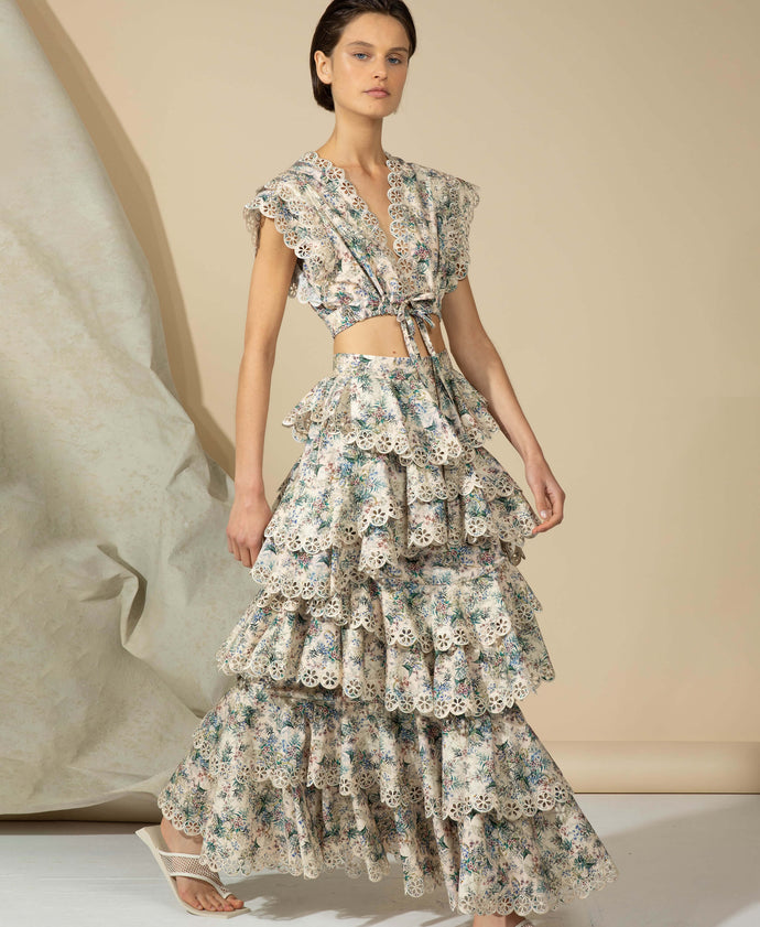 ALPINE MAXI SKIRT SET - FINAL SALE