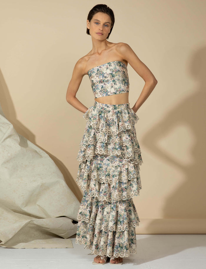 ALPINE MAXI SKIRT SET - FINAL SALE