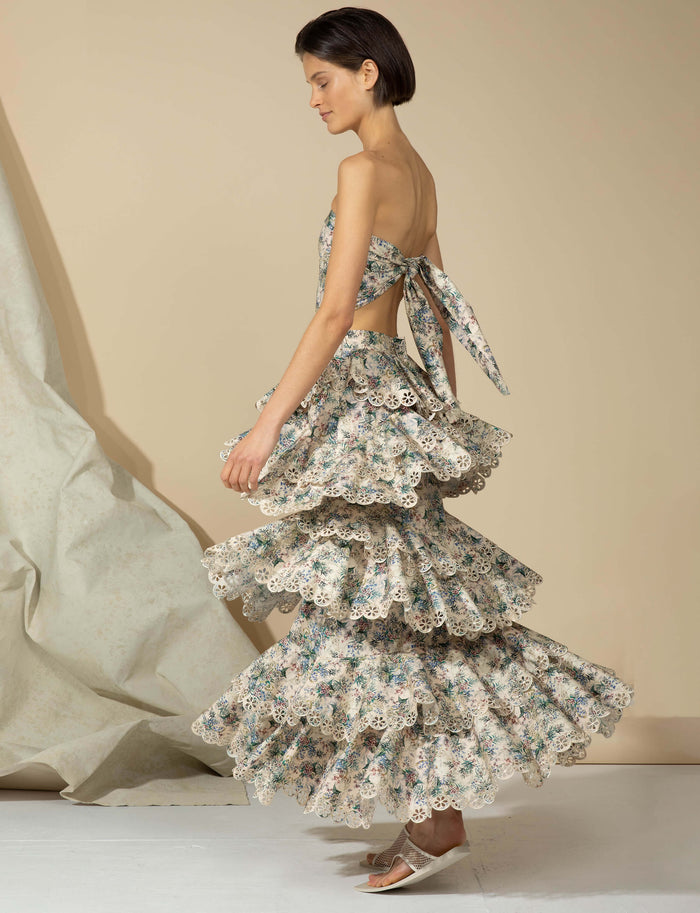 Shona joy marea outlet tiered maxi dress