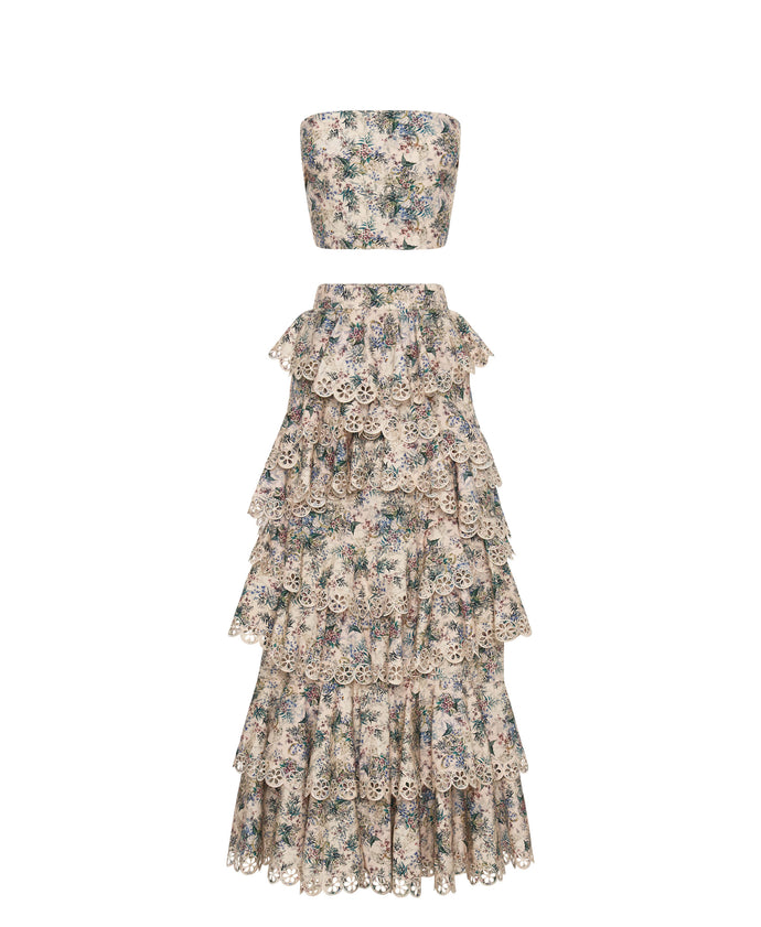 ALPINE MAXI SKIRT SET - FINAL SALE