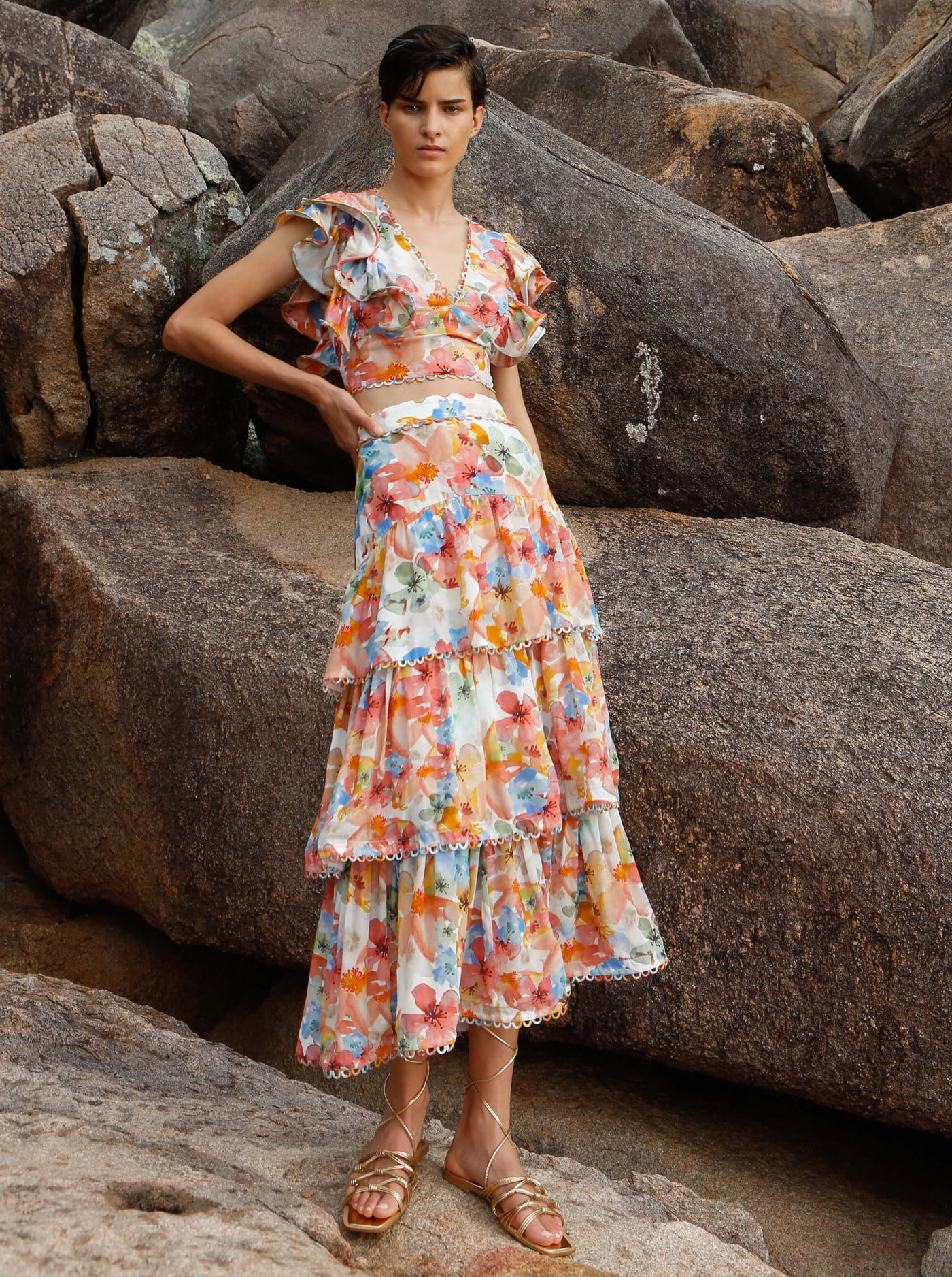 IXIAH PETALS BODICE