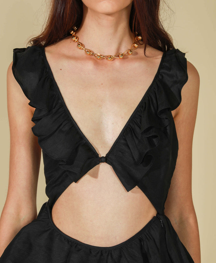 PINNACLE DRESS BLACK - FINAL SALE