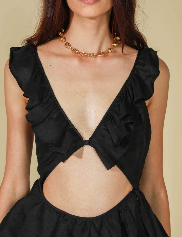 PINNACLE DRESS BLACK - FINAL SALE